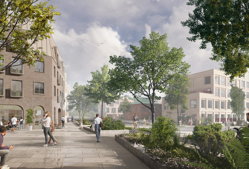 Övre Bryggårdsgärdet, LINK Arkitektur