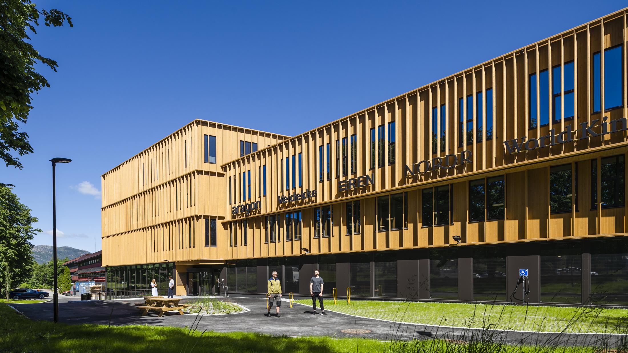 outdoor wood facade. photo. 