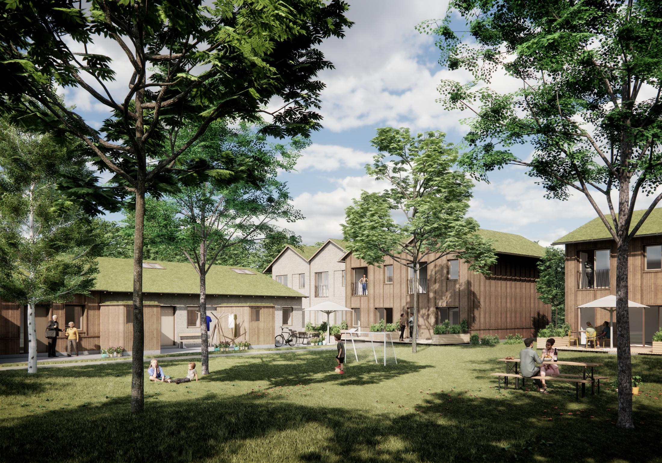Søagerhusene, LINK Arkitektur