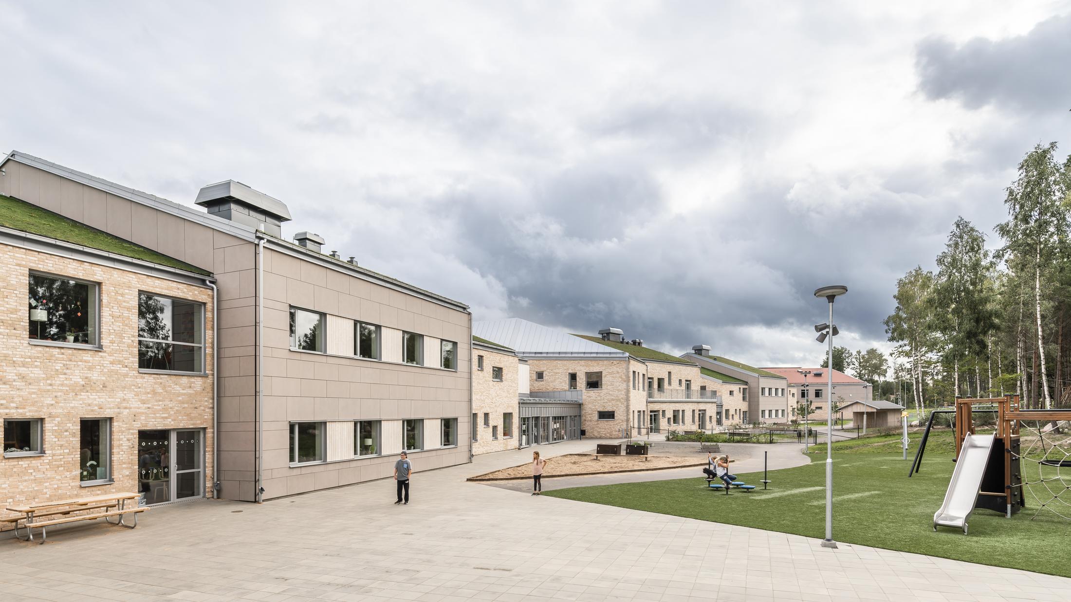 Sjölunda skola, arkitekt: LINK Arkitektur