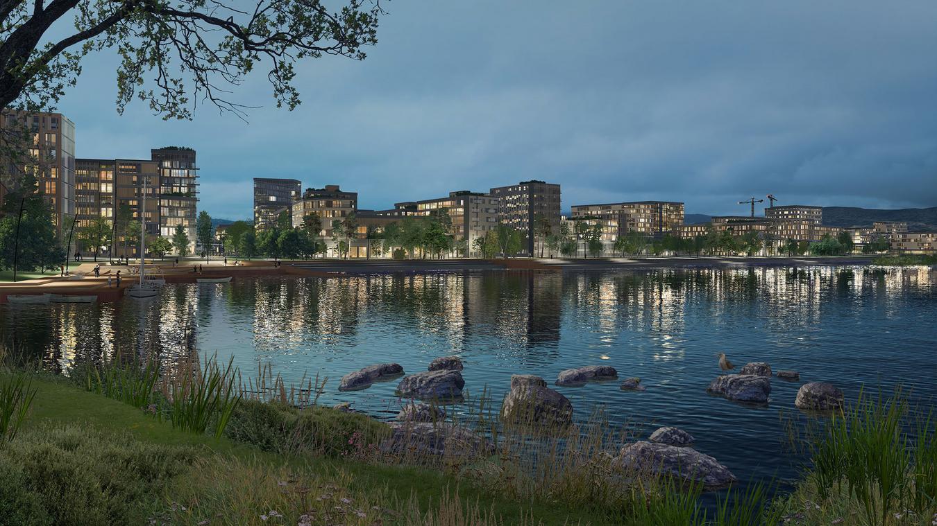 Fjordstaden Lier och Drammen, LINK Arkitektur
